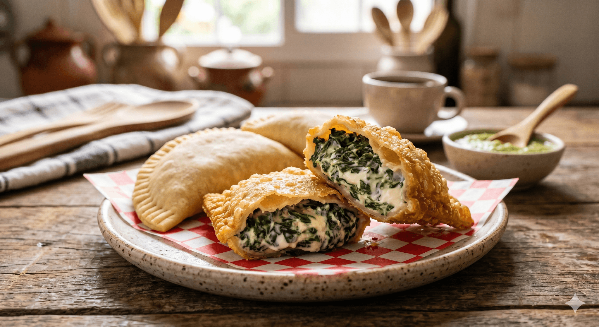 Acelga con Queso crema