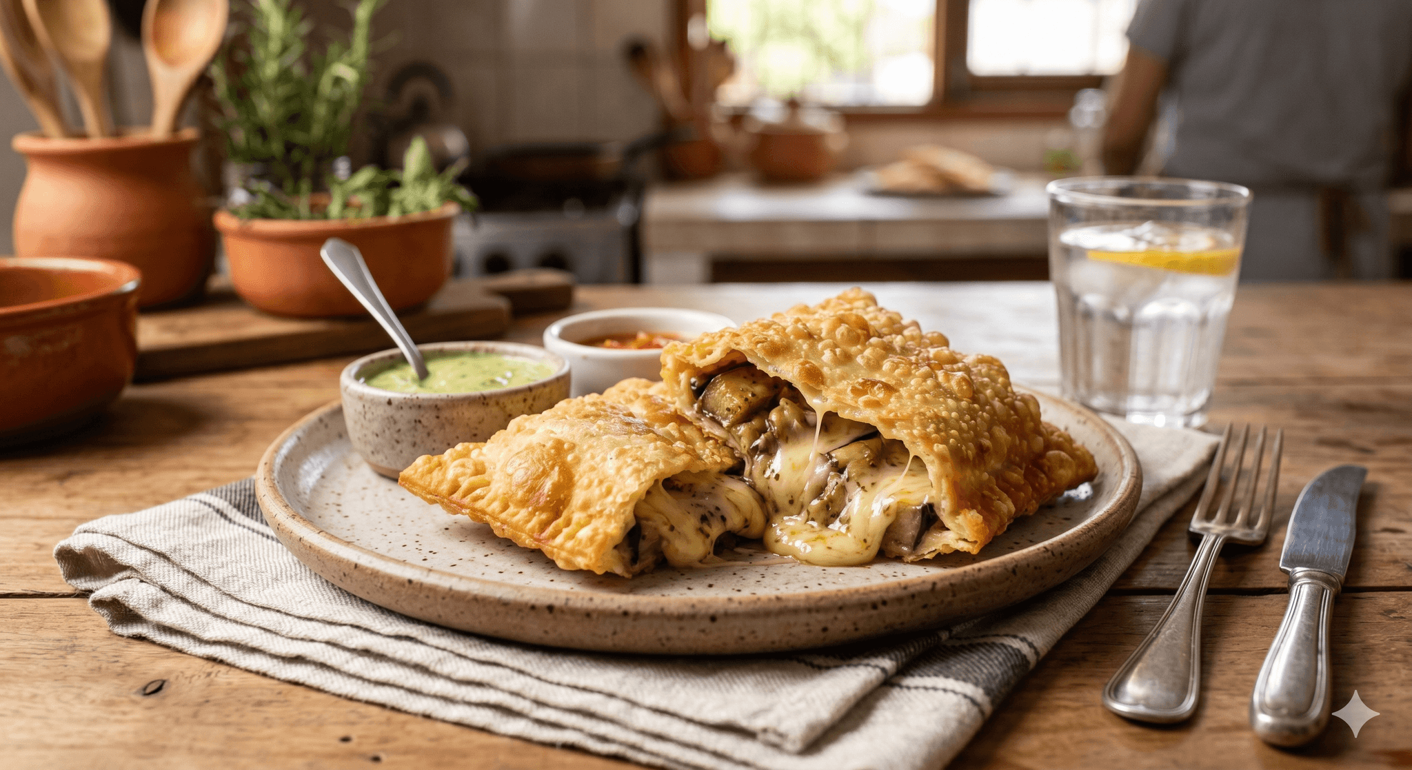 Berenjena con queso